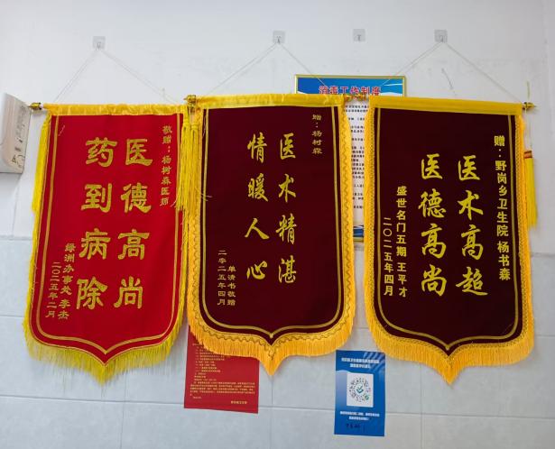 妙手仁心護安康  深耕岐黃暖民心     —— 記野崗鎮(zhèn)中醫(yī)科中醫(yī)師楊樹森 