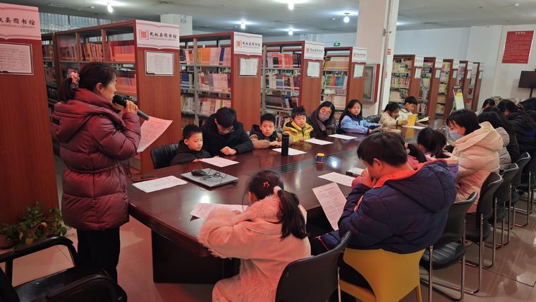民權縣圖書館舉辦2026年第二期“美文同誦”朗誦技巧公益講座（總第65期）